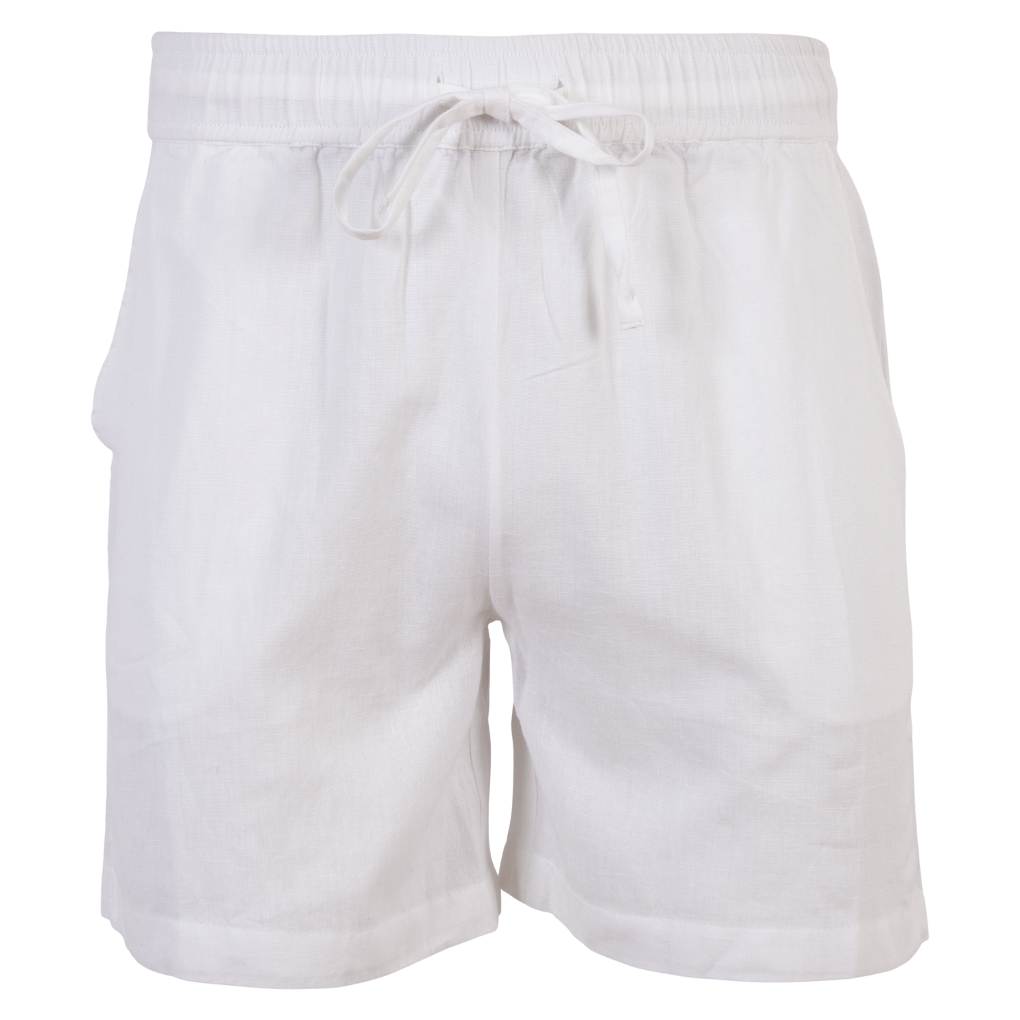 Steenholt Linett Dame Shorts Hørmix Bright White