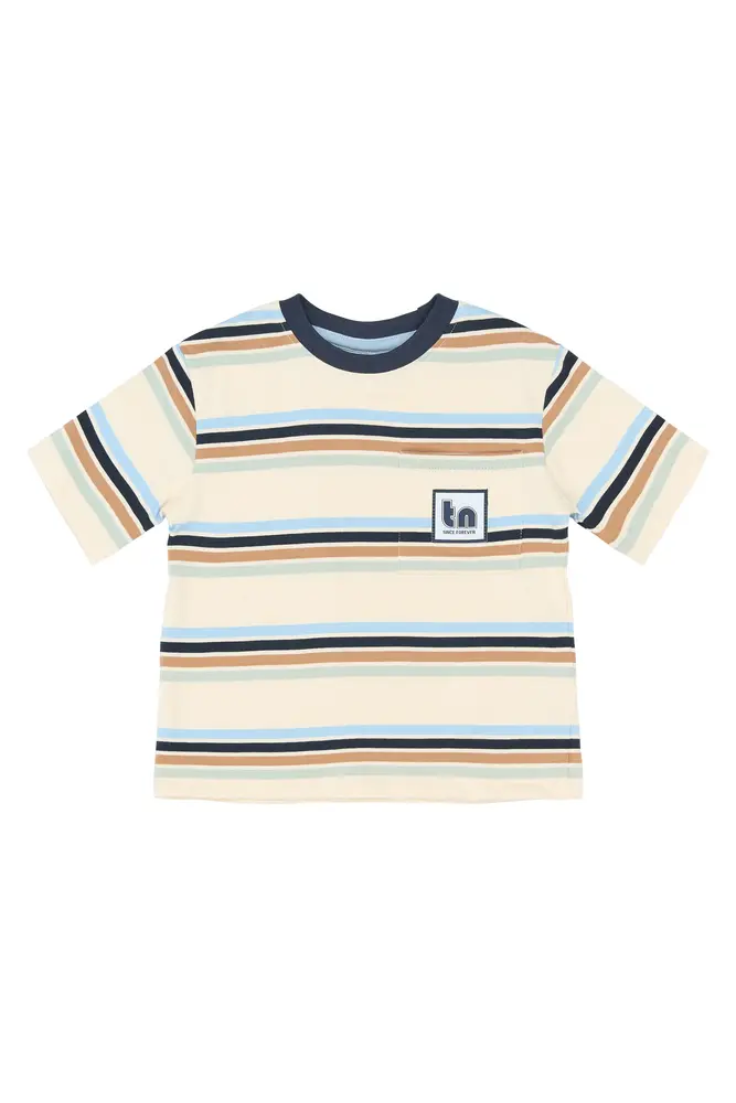 Stuart -shirt Gardenia Striped 104