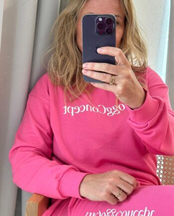 The Jogg Concept Sweatshirt Safine Azalea Pink