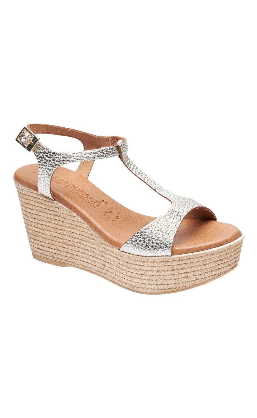 Tim   Simonsen Sandaler Alicia Platino Gold