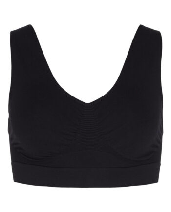 Tim   Simonsen Wide Strap Bra Black