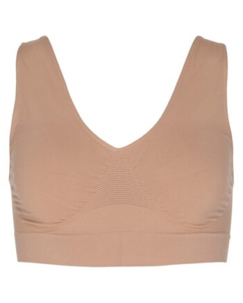 Tim   Simonsen Wide Strap Bra Nude