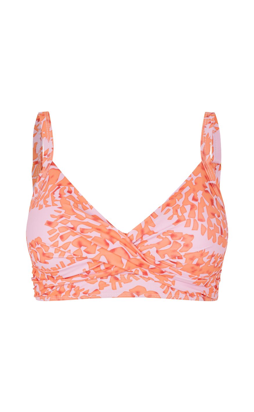 Unica Copenhagen Bikini Overdel   Top Naya Orange Dream