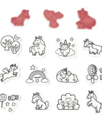 Unicorn Stampinoo 15 Stamps