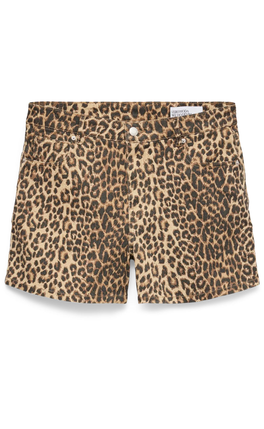 Vero Moda Shorts Tess Leopard