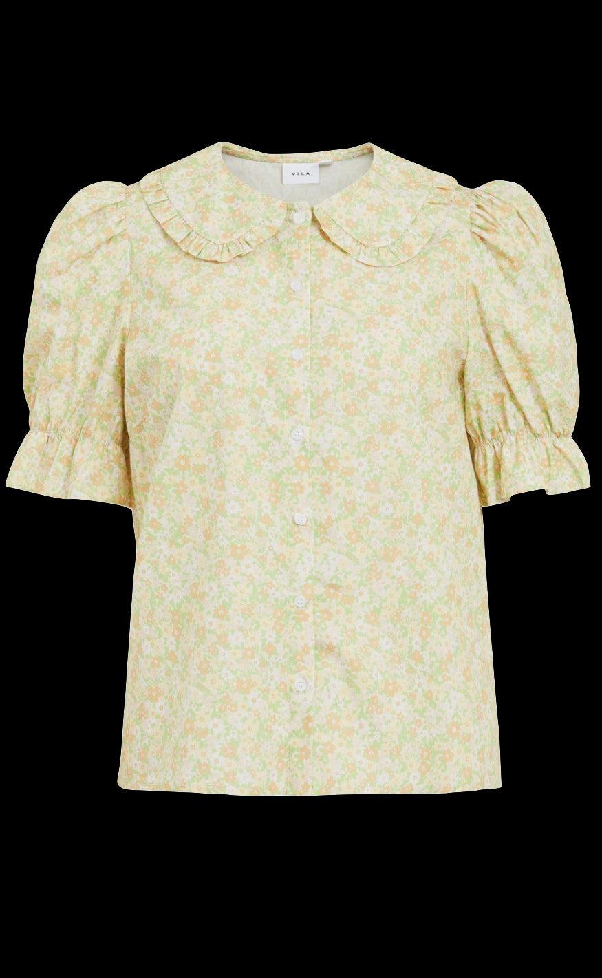 Vila Bluse Colmena Cloud Dancer