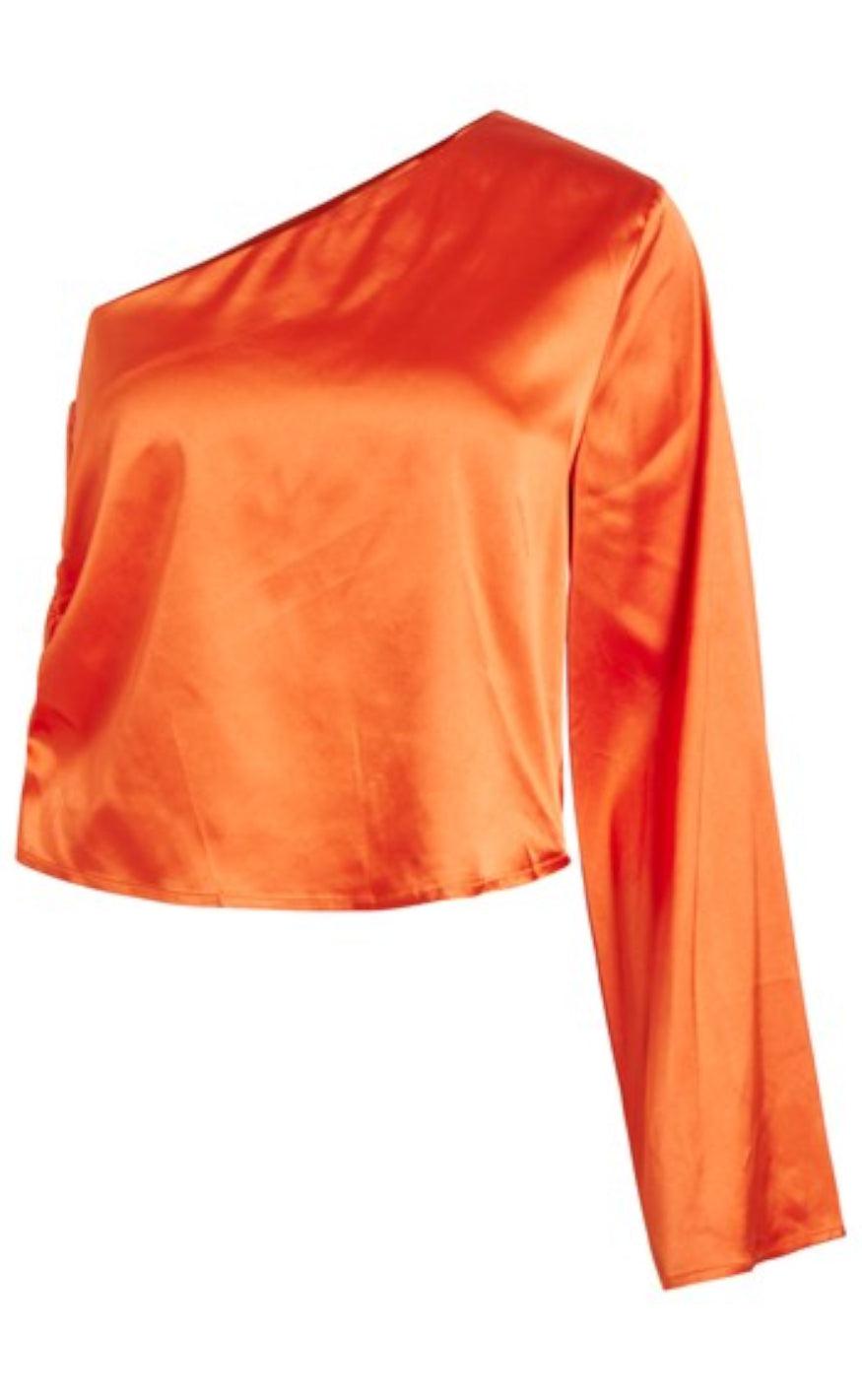 Vila Top Ella One Shoulder Tigerrlily