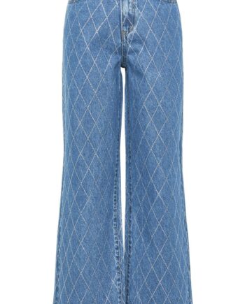 Yas Bukser Harli Medium Blue Denim