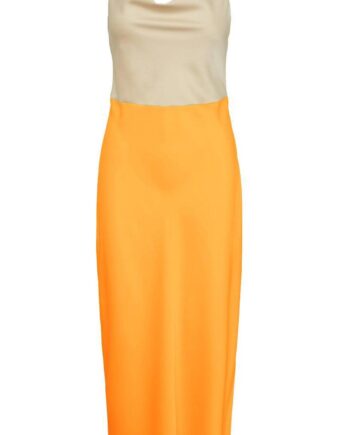 Yas Kjole Kalina Shocking Orange