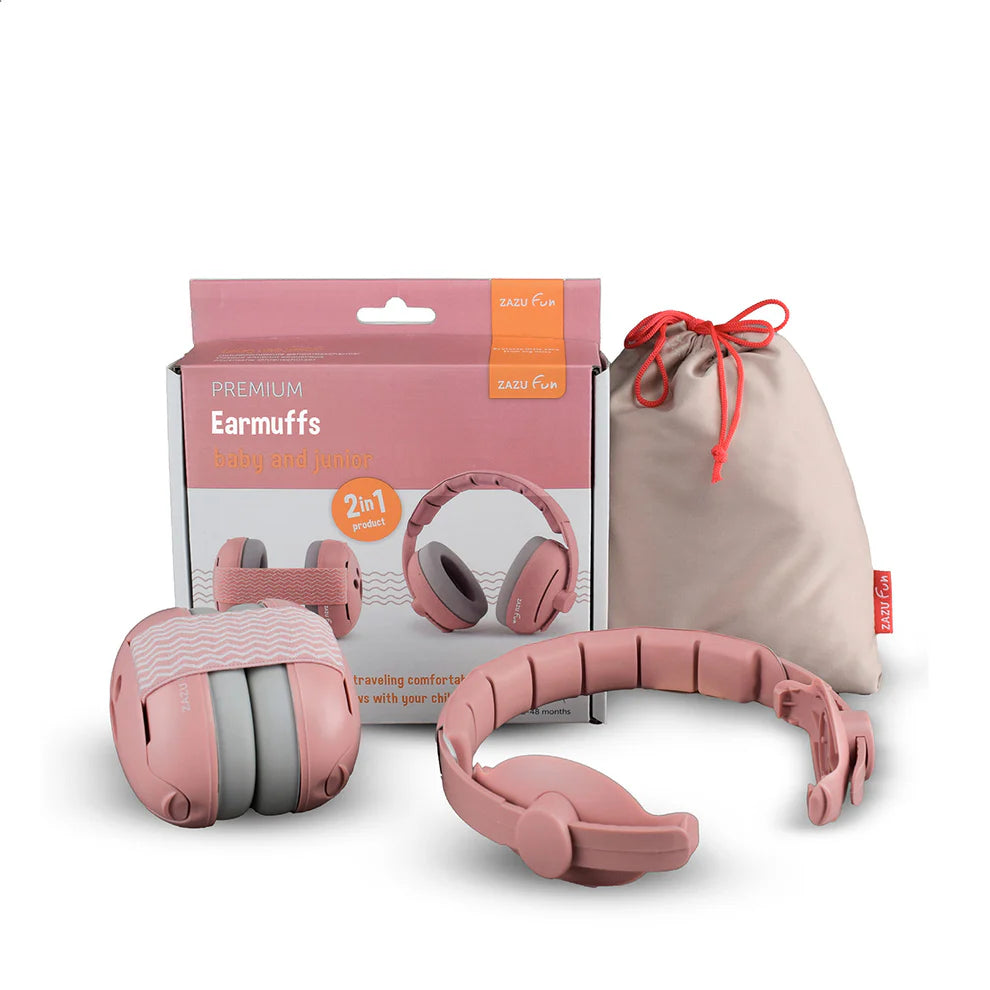 Zazu Høreværn Baby- Og Junior Pink