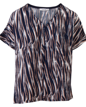 Zbyz Dame Bluse Plus Size Navy 54 56