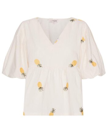 -view Bluse Pineapple Sand