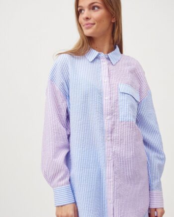 -view Skjorte Mila Blue Lavender