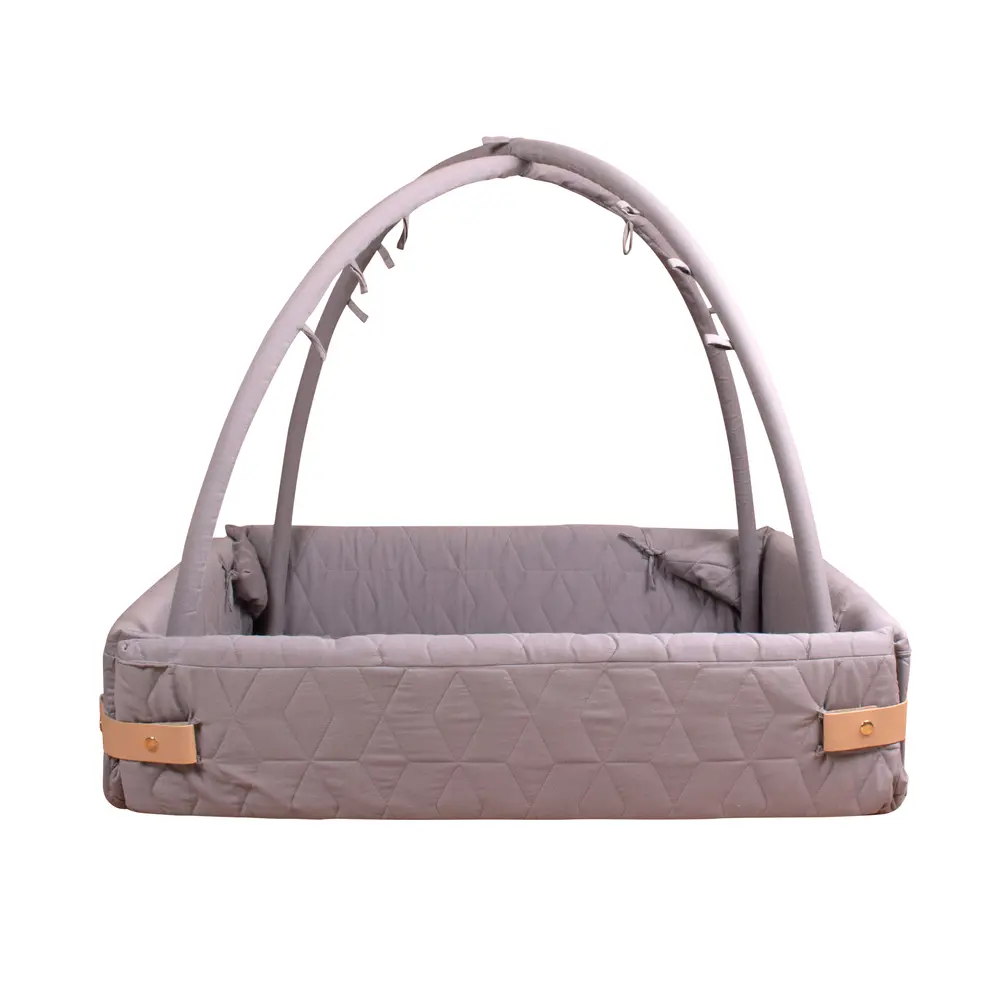 Aktivitetsnest Quilt Dark Grey