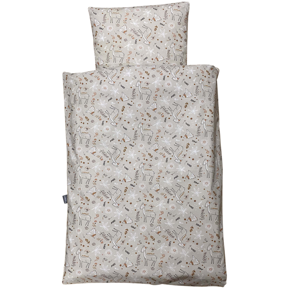Baby Sengelinned Dess 1336 Sand Farvede Bambier Skoven