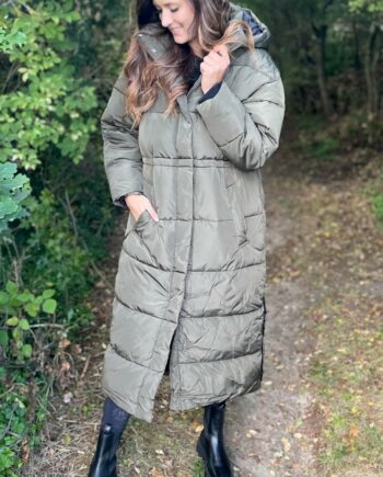 Basic Apparel Jakke Dagmar Coat Dark Army
