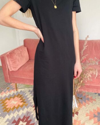 Basic Apparel Kjole Rebekka Black
