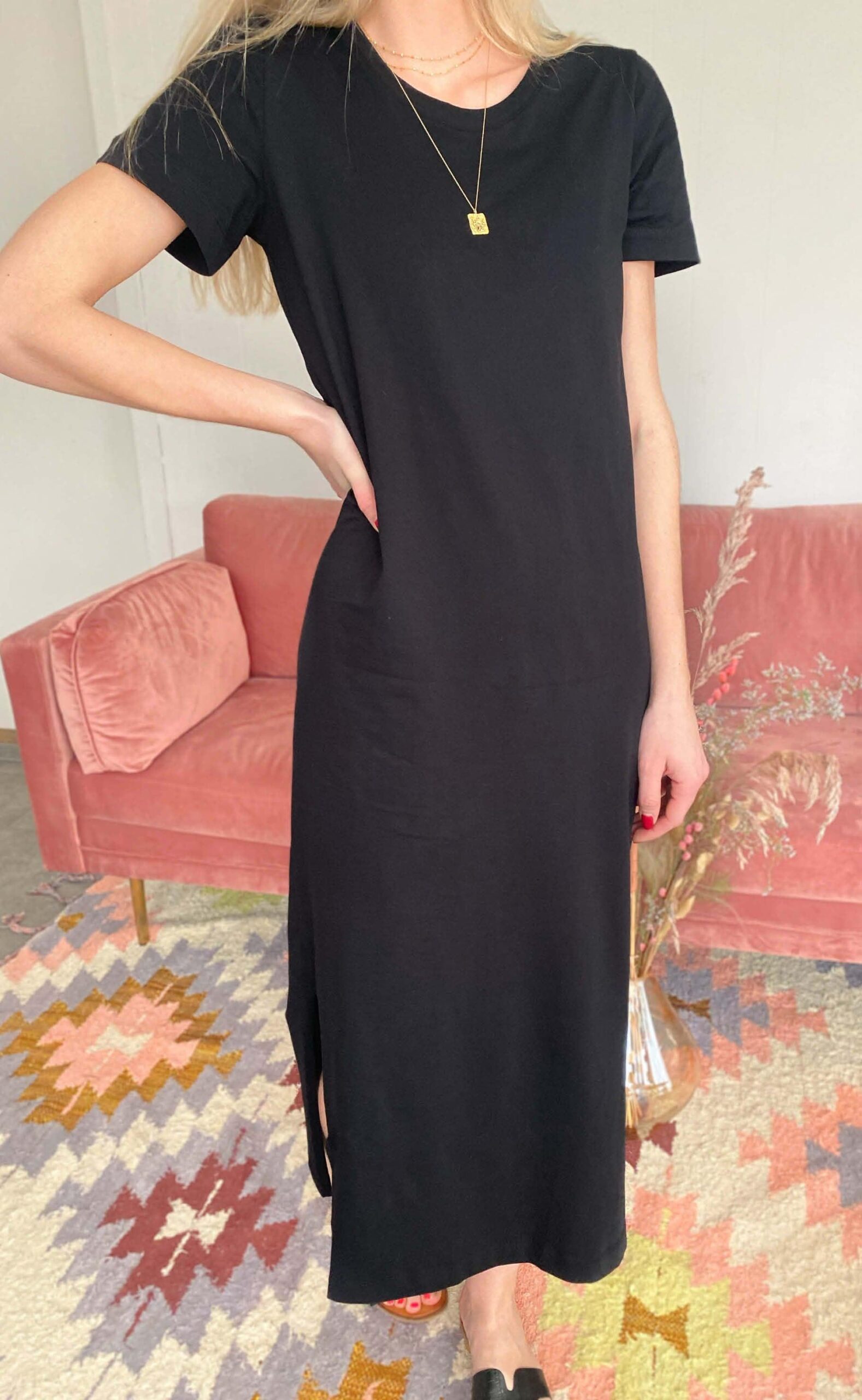 Basic Apparel Kjole Rebekka Black