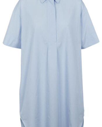 Basic Apparel Skjortekjole Vilde Tunique Cashmere Blue