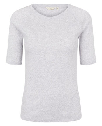Basic Apparel  -shirt Arense Light Grey Mel