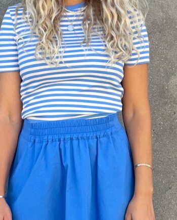 Basic Apparel  -shirt Ludmilla Azure Blue   Birch