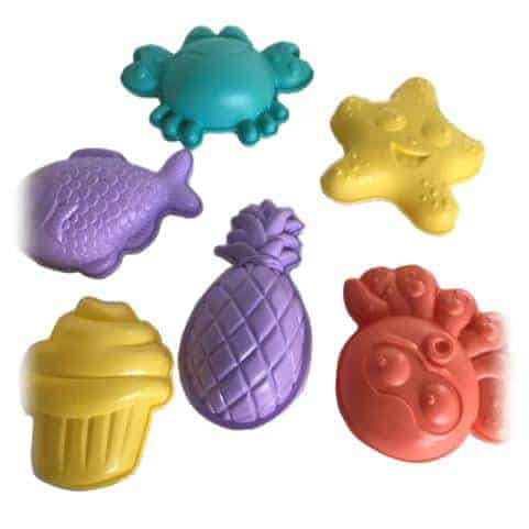 Beach Toys Sand Molds Asst