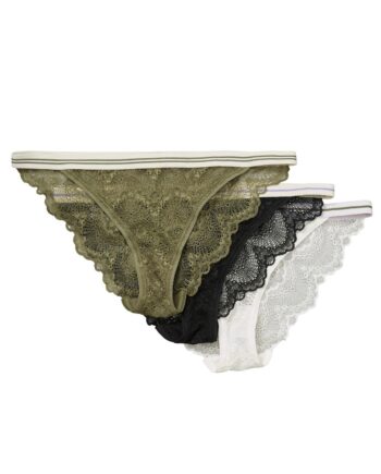 Beck Söndergaard Cheeky   Pack Wave Lace Ray Black Green Offwhite