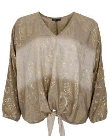 Black Colour Bluse Luna Golden Poetic