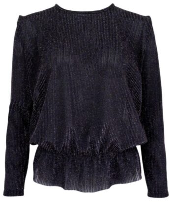 Black Colour Bluse Maisy Black