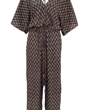 Black Colour Buksedragt Luna Savannah Grey