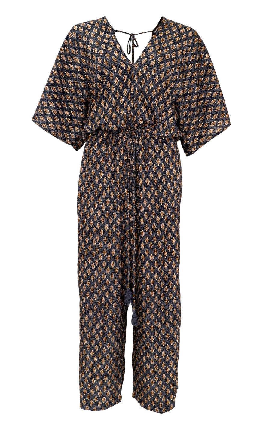 Black Colour Buksedragt Luna Savannah Grey