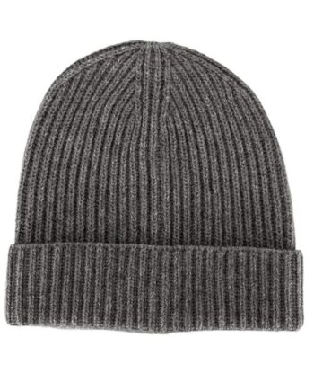 Black Colour Hat- Grape Grey