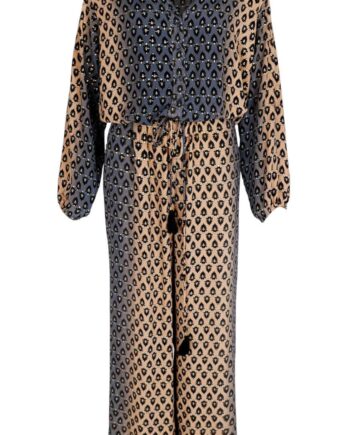 Black Colour Jumpsuit Luna     Semistone Grey