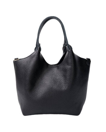 Black Colour Taske Isolde Leather Black