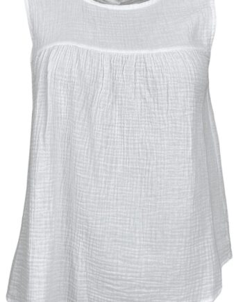 Black Colour Top Dune White