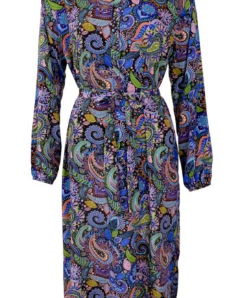 Black Colour Tunika Luna Jungle Blue