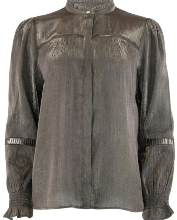 Continue Bluse Asta Chroche Latte