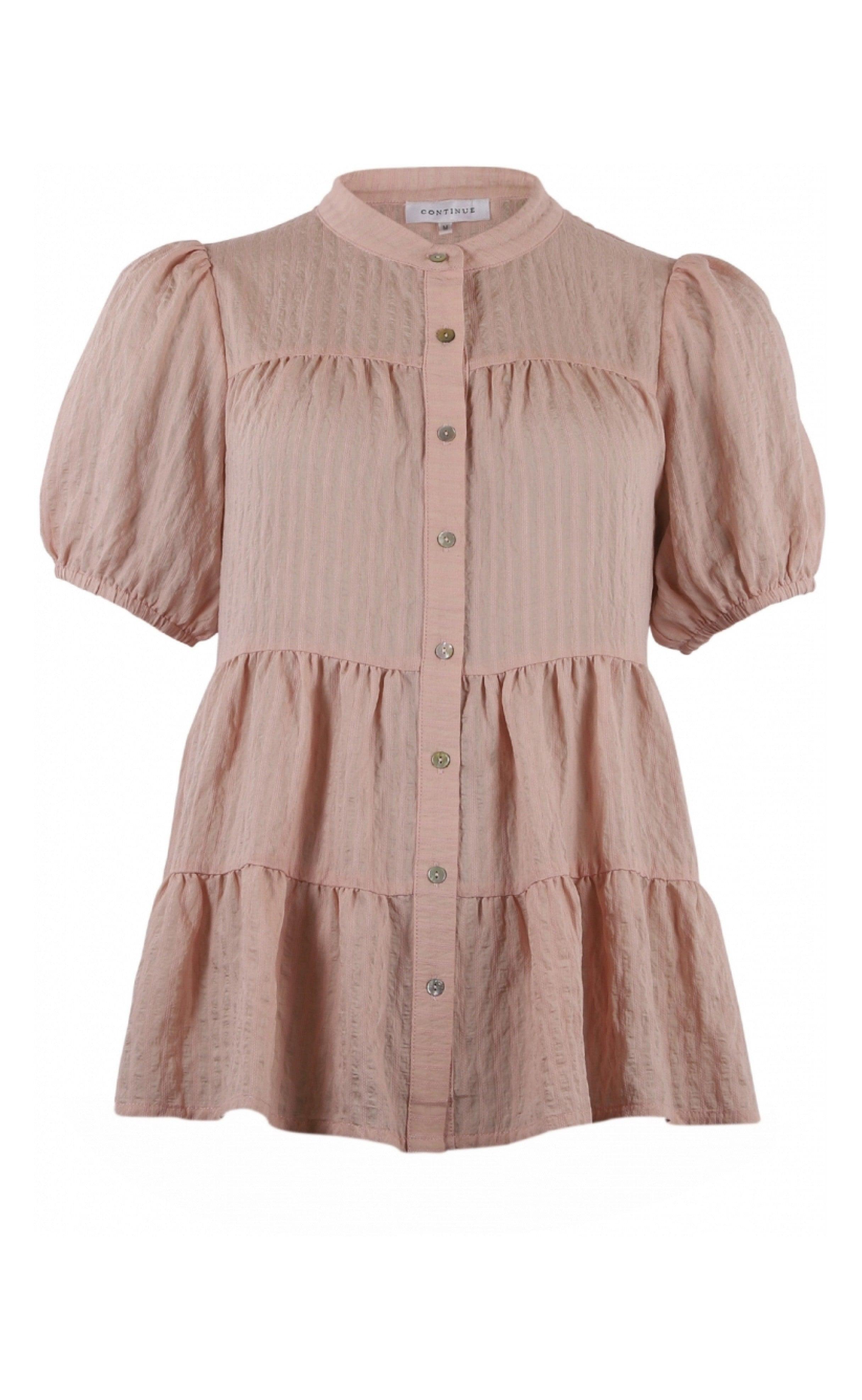 Continue Bluse Sanna Stripe Rose