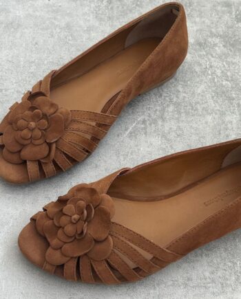Copehagen Shoes Ballerinaer La Femme    Cognac