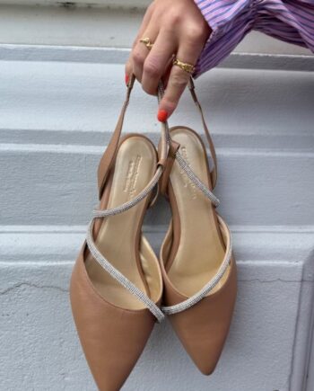 Copenhagen Shoes Ballerina Femini Cappuccino