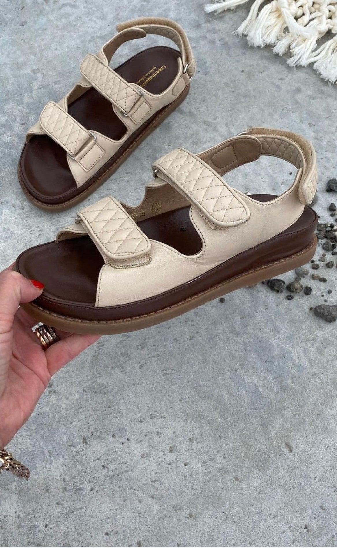 Copenhagen Shoes By Josefine Valentin Sandal Luxury Mood Beige