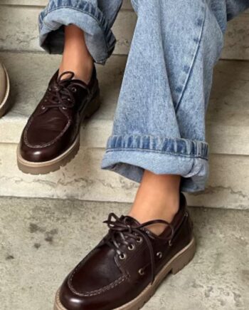 Copenhagen Shoes Loafers The Walk Leather Brown