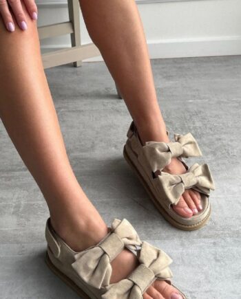 Copenhagen Shoes Sandaler Come To Me Suede Biscuit