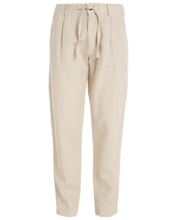 Cot Linen Tencel Slim Tapered