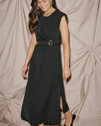 Culture Kjole Slinky Aram Black