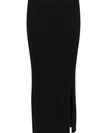 Culture Nederdel Sabi Annemette Tube Black Whitecap Stripe