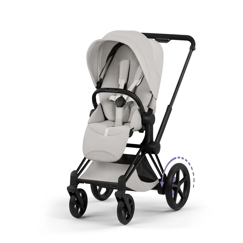 Cybex  -priam Klapvogn Style City Grey Matt Black