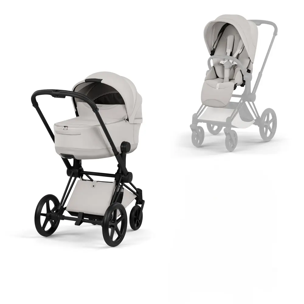 Cybex Priam Kombivogn Style City Grey Matt Black