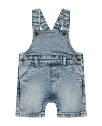Denim Smækbukser Light Blue Denim 68