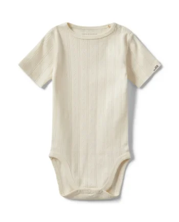Dicte Kortærmet Body Off White 68